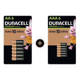 Duracell Mix Aa + Aaa Recargables 1.2v | Incluye 6 Pilas Aa