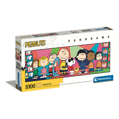 Rompecabezas Panorama Snoopy Y Pandilla 1000 Pz Clementoni | Envío gratis
