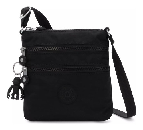 Kipling Crossbody Alvar Extra Small Black Noir 100% Original