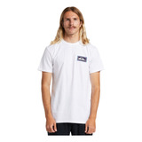 Polera Quiksilver Radical Roots Hombre White
