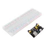 Módulo De Fuente De Alimentación 830 Tie Points Breadboard D