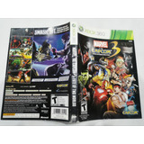 Marvel Vs Capcom 3 Xbox 360  **portada Y Manual 