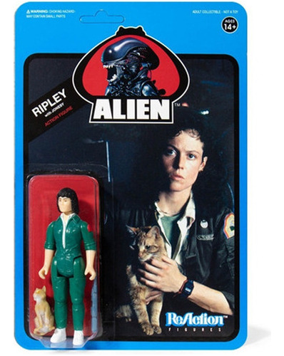 Ripley With Jonesy  Alien , Reaction Figures