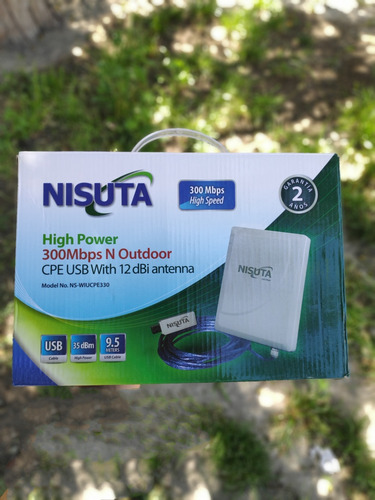 Antena Wifi Usb Nisuta Ns-wiucpe330 Alta Potencia