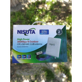 Antena Wifi Usb Nisuta Ns-wiucpe330 Alta Potencia