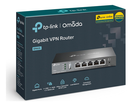 Load Balance Vpn Gigabit Router Tp-link Omada Er605 V2