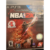 Juego Fisico Play 3 Nba 2k12