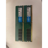 Memoria Ram Crucial 8gb Ddr4 2400mhz 