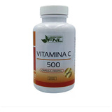 Vitamina C 120 Cápsulas De 500 Mg 1 Acido Ascórbico Antiox