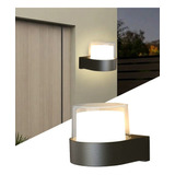 Lámpara De Pared Led Impermeable Para Exterior, Luz Cálida