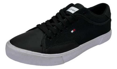 Tenis Tommy Hilfiger Hombre Originales Y Nuevos Negro