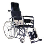 Silla De Ruedas Reclinable Plegable Eleva Piernas Maverick