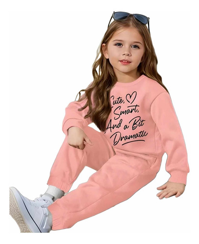 Sudadera De Niña Incluye 2pz Sudadera/pans Ropa Niña Mod51