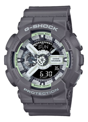 Relógio Casio G-shock Hidden Glow Ga-110hd-8adr Nf Garantia