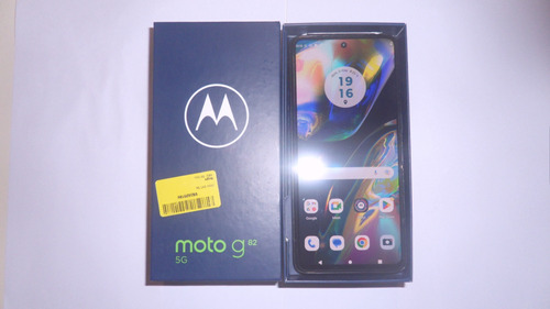 Celular Moto G82 5g 128gb + 6gb Ram Amoled 120hz Color Negro