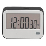 Reloj Despertador Digital Con Dígitos Grandes Y Temporizador