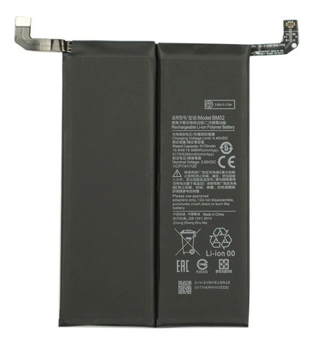 Batería Para Xiaomi Mi Note 10 Lite Note 10 Pro Bm52 Cc9pro