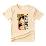 Camisa Camiseta One Piece Anime Luffy Chapéu De Palha