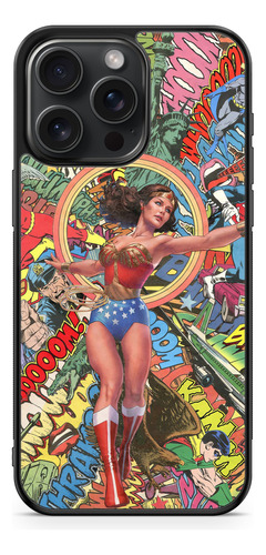 Funda Mujer Maravilla Wonder Woman Comic Collage Dc Comics