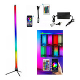 Luz Lampara Pie Esquinero Led Rgb Bluethoot Minimalista 12v