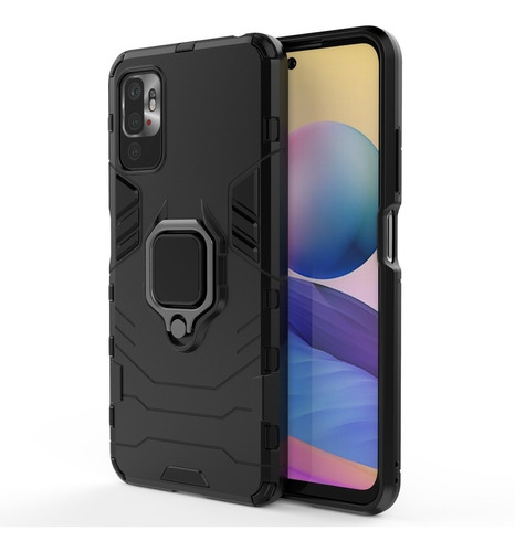 Funda Ring Armor Policarbonato Tpu Para Xiaomi Note 10 5g