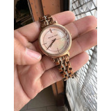 Reloj Michael Kors Parker Mk 3643 Mujer Oro Rosa