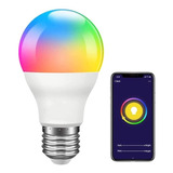 Foco Inteligente Rgb Wifi Con Siri Alexa Google  9w