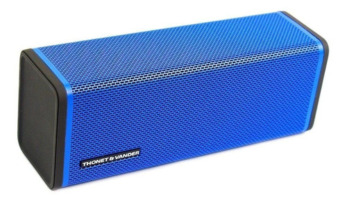 Parlantes Bluetooth Portatil Thonet Vander Frei Potenciado Color Azul