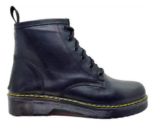 Borcego Mujer Cuero Vacuno Bota Tipo Dr. Martens Dm01