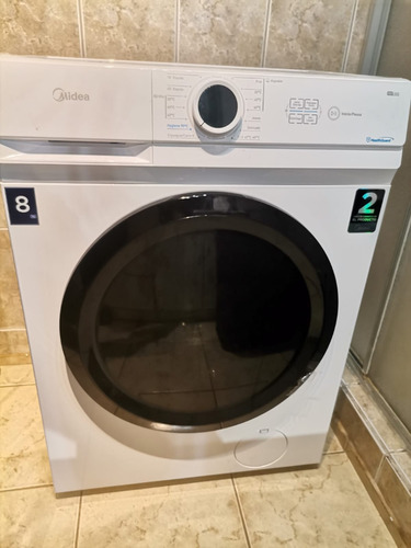 Lavadora Frontal Midea 8 Kg Mf100w80/w