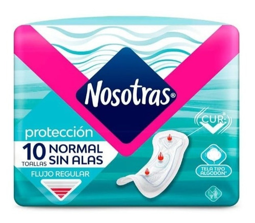 Toalla Higienica Norm Anatomicas Nosotras10(3 Display) Super