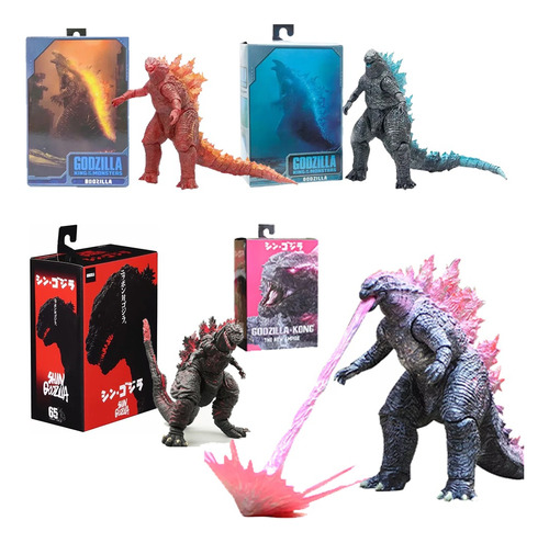 Figura Coleccionable Godzilla Burning 15x42cm Articulado