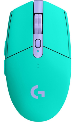 Mouse Gamer Logitech G305 Inalámbrico Hero Mint Pilas *