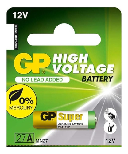 Gp 27a 12v Alcalina Original Para Alarma Carro