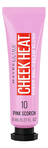 Rubor Crema Maybelline Cheek Heat Gel-cream 10 Pink Scorch