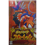Juego Nintendo Switch Pokémon Scarlet Japones (español) 