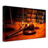 Cuadro Justicia Derecho Canvas Grueso Cly19 60x40