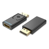 Vention - Adaptador Conversor Displayport X Hdmi Femea 4k 