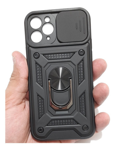 Case Luxo Anel Metal Protetor De Câmera Para iPhone 11 Pro