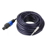 Cable De Audio Profesional Speakon Plug 1 Mt 2x1mm