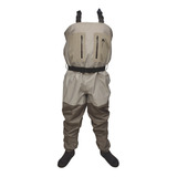 Wader Respirable Cammpy 3 Capas Reforzado Talle Xl Pesca