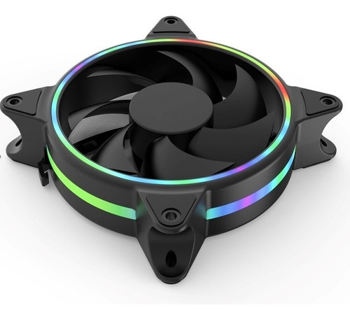 Kit De Ventiladores Gamenote Havit F2092 Rgb Negro