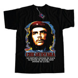 Remera Che Guevara Dtf Estampa Grande Calidad Premium