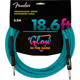 Cabo Fender Pro 5,66m Glow In The Dark 099 0818 108 Blue