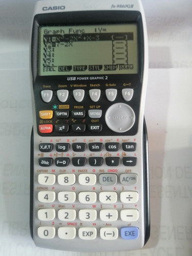 Casio Fx 9860 Gii Usb Calculadora Graficadora Matrices Progr