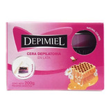 Cera Depilatoria Depimiel Natural 200g En Lata Con Miel