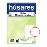Resma Microperforada A4 Husares Imprimibles Recibo De Sueldo