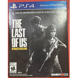 The Last Of Us Remastered  Standard Edition Sony Ps4 Físico