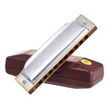 Harmonica Tone Harmonica Folkmaster De 20 Teclas De 1072-c