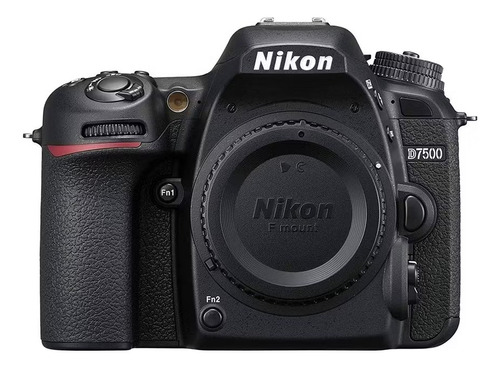  Nikon D7500 Dslr Color  Negro